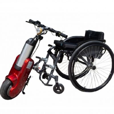 Przystawka elektryczna do wózka inwalidzkiego o napędzie ręcznym STREET WARRIOR Q1-10