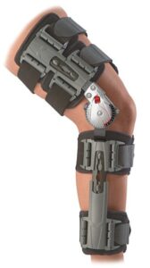 BREG X ACT-ROM Knee orteza pooperacyjna na goleń i udo